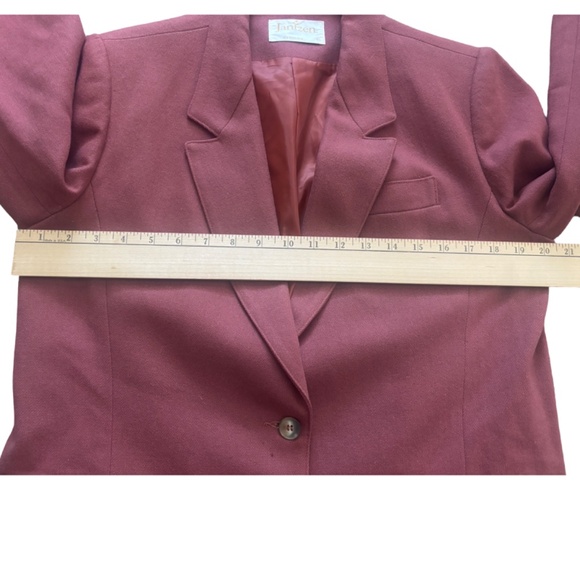Vintage 90's Jantzen 2- Button Rust Blazer - Medium - Picture 8 of 9